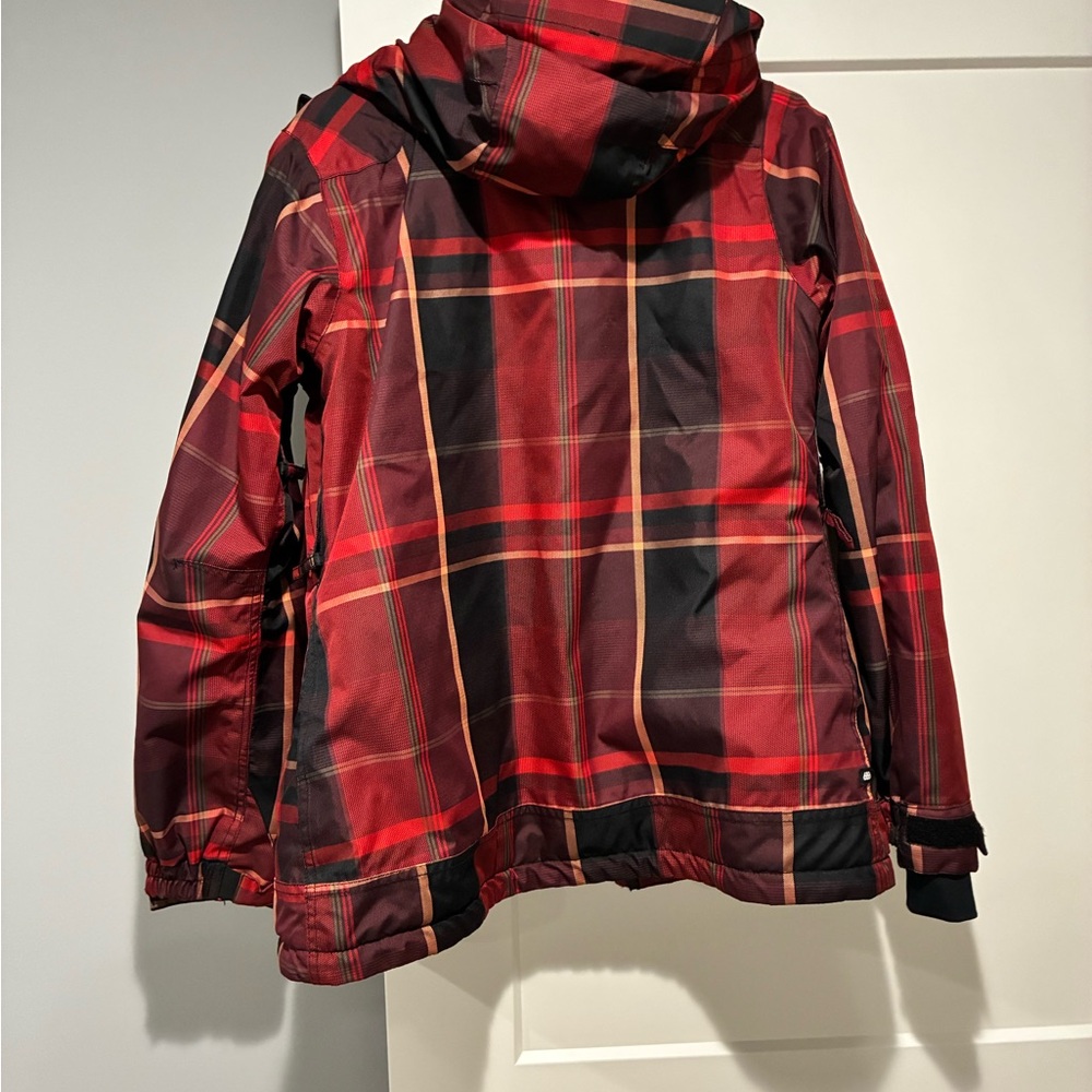 686 Women's Black Jacket with Green Label - Picture 4 of 5